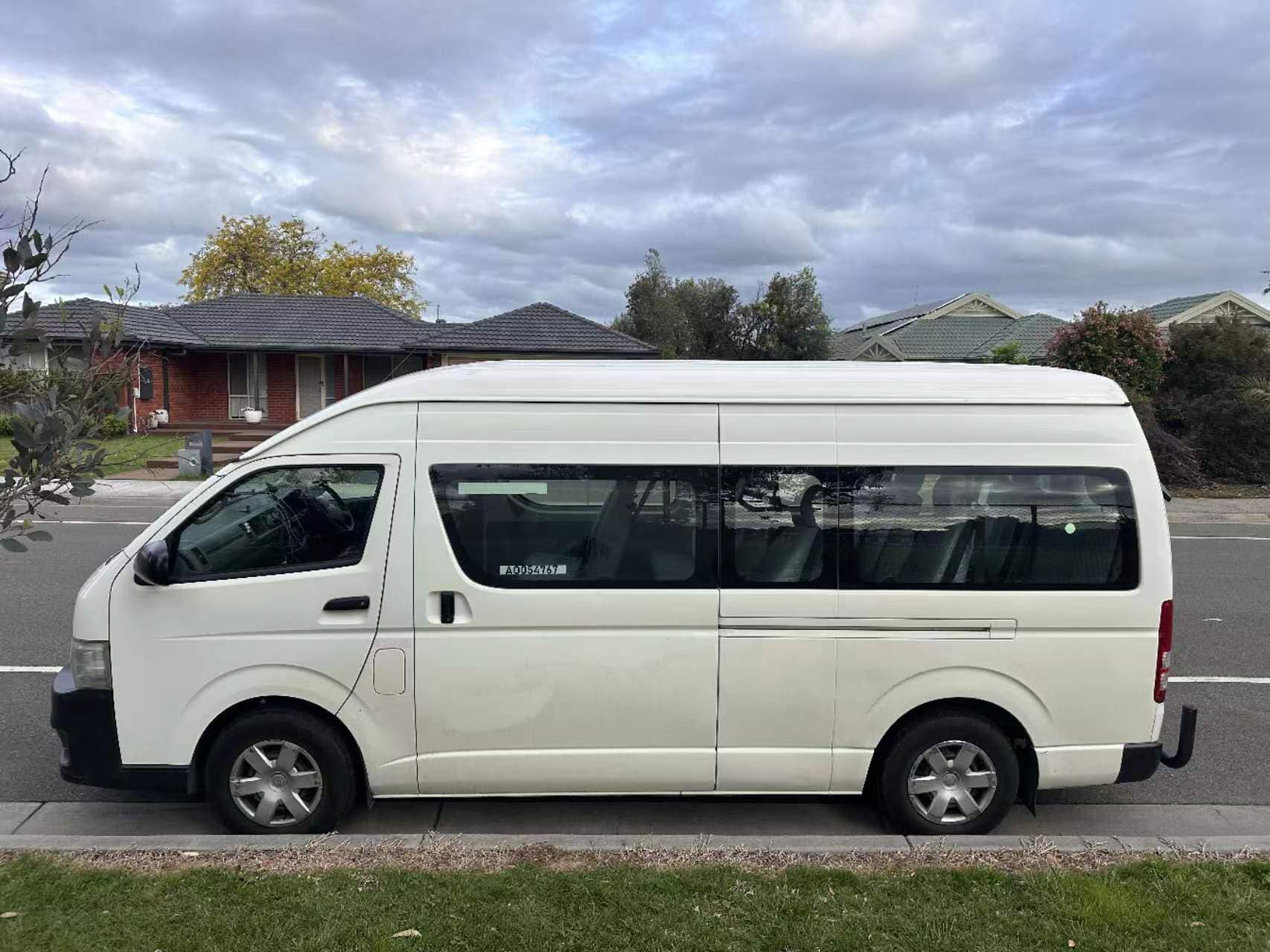 11-13 Seater Minibus side view