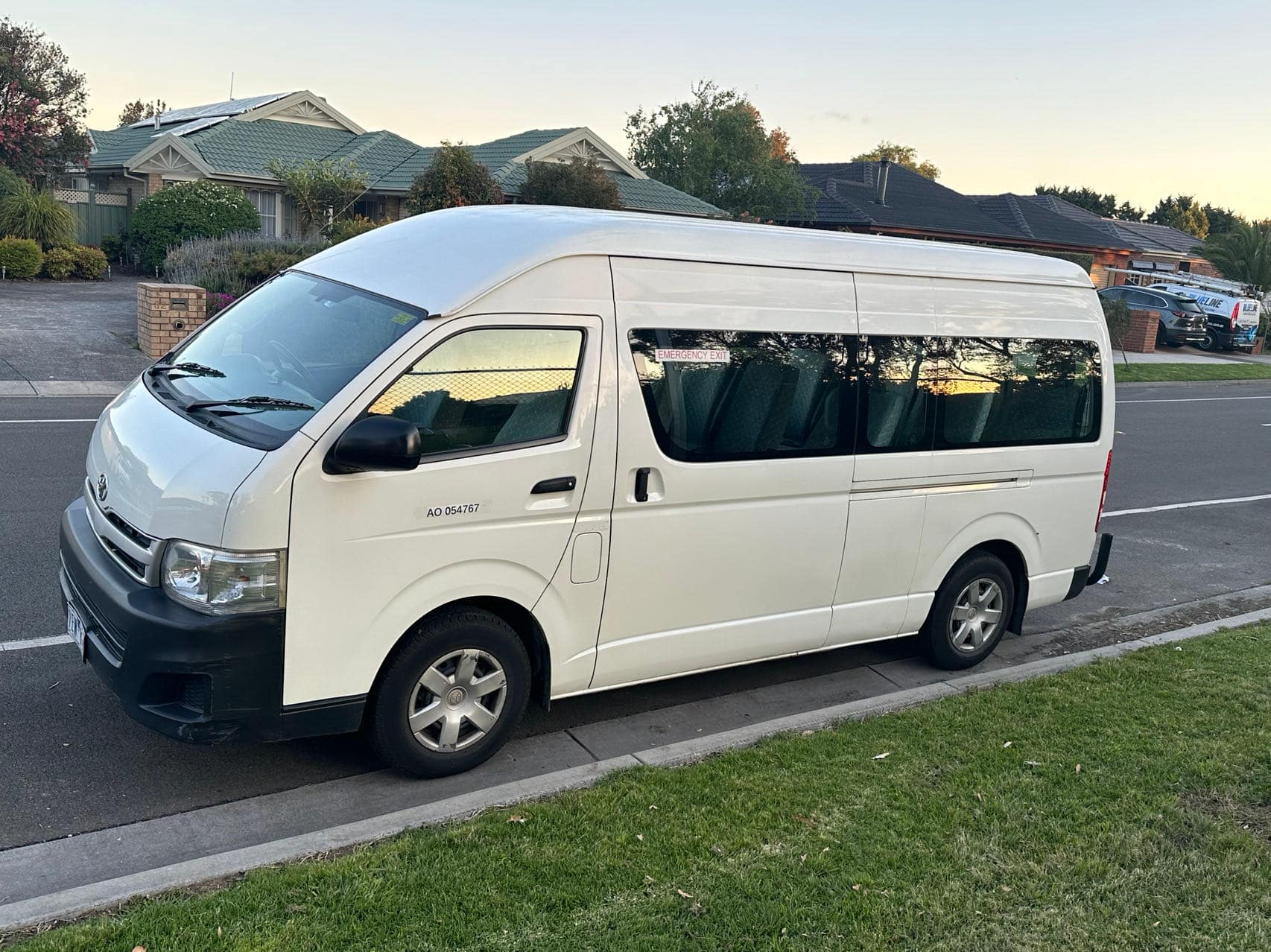11-13 Seater Minibus rear view