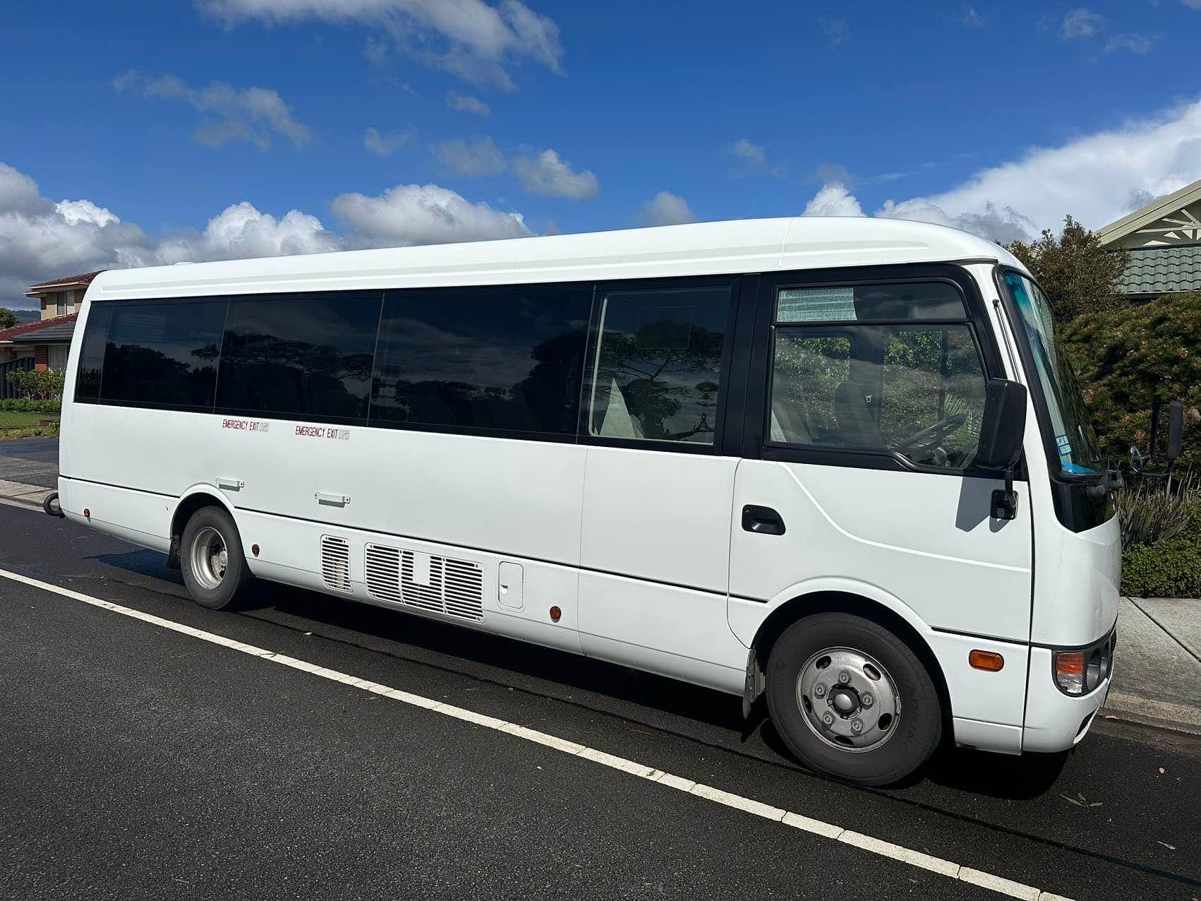 22-28 Seater Bus side view
