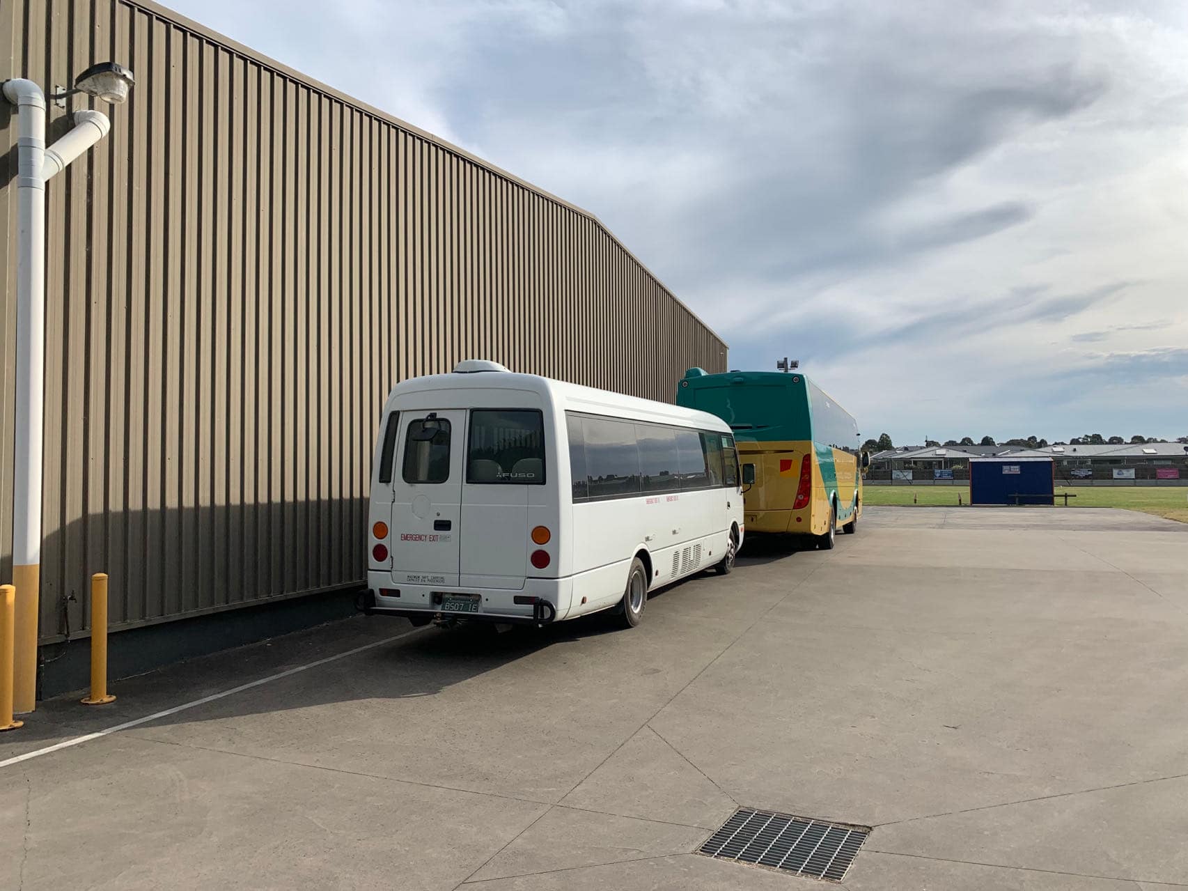22-28 Seater Bus rear view