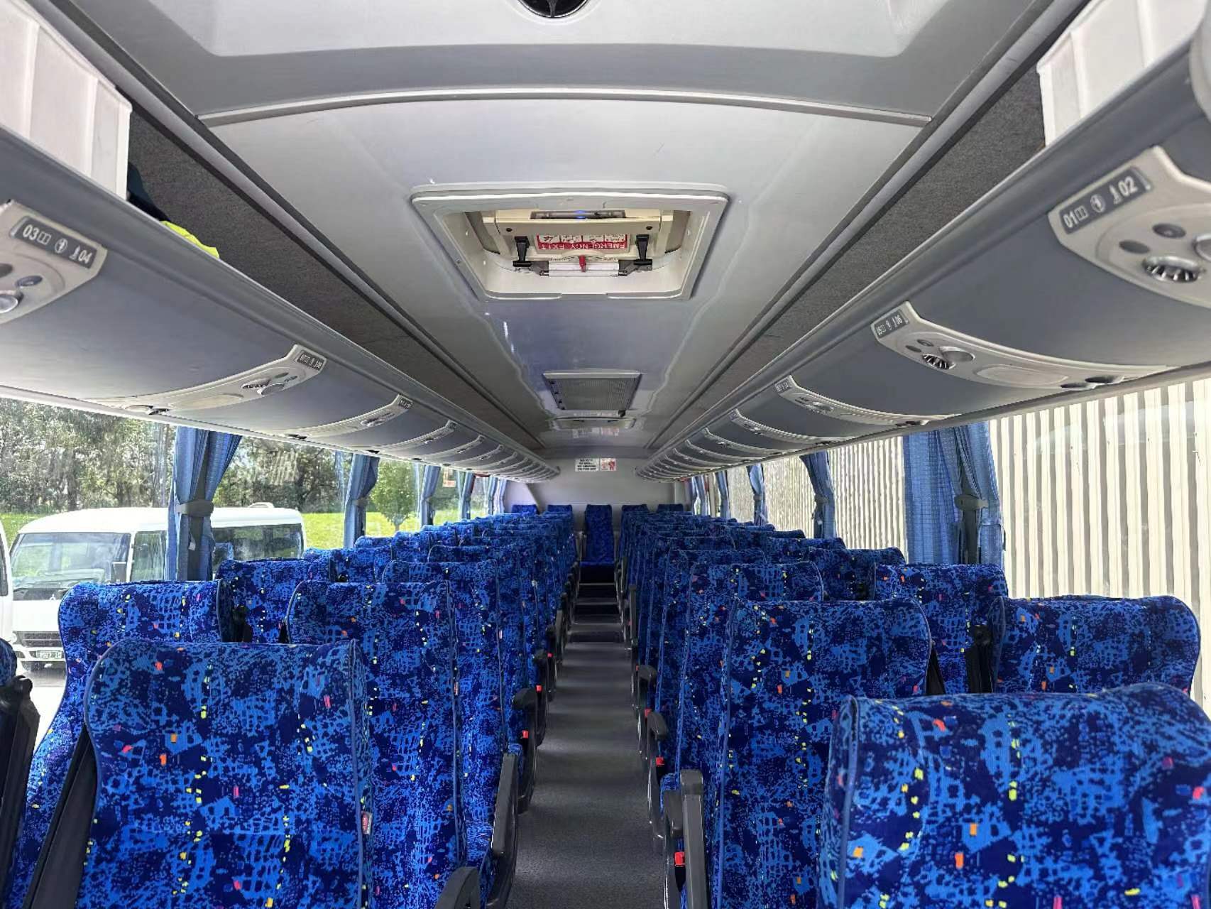 50-57 Seater Coach interior features